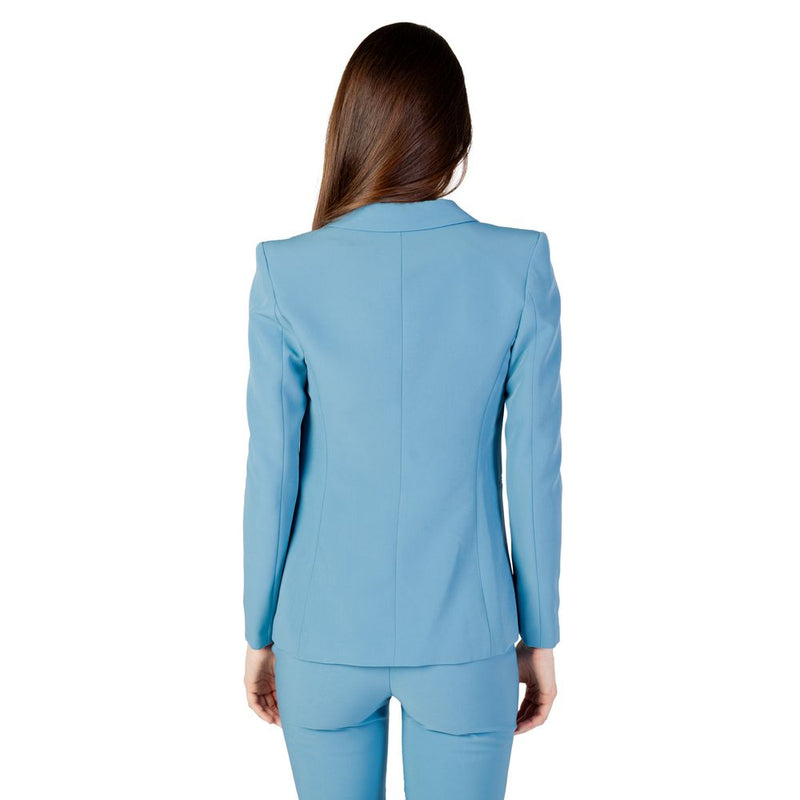 Rinascimento Turquoise Polyester Suits & Blazer