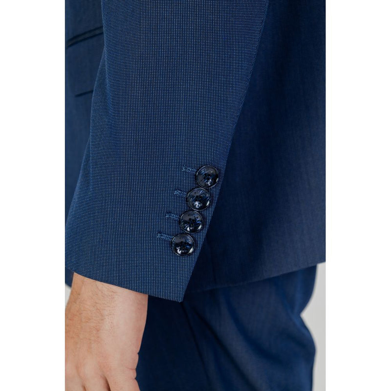 Antony Morato Blue Polyester Suit