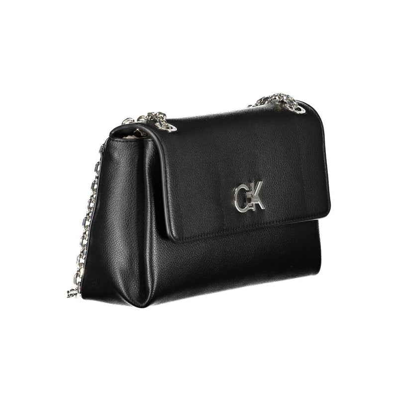 Calvin Klein Black Polyethylene Handbag