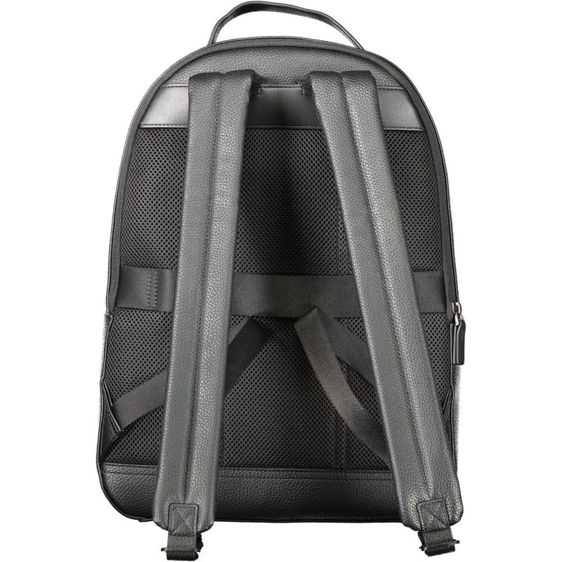 Tommy Hilfiger Black Polyester Backpack