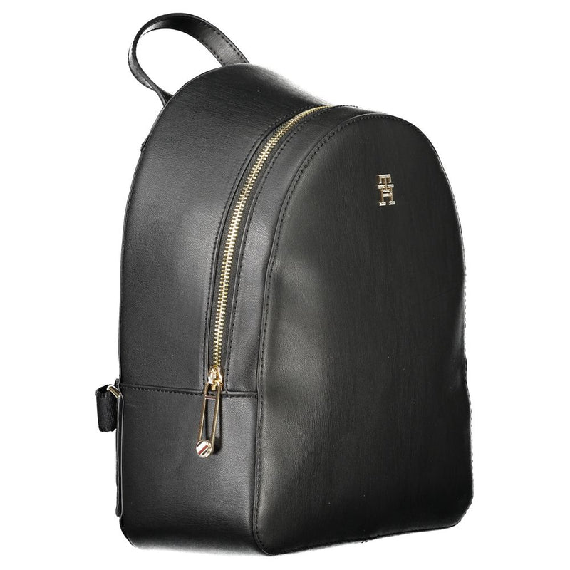 Tommy Hilfiger Black Polyethylene Backpack