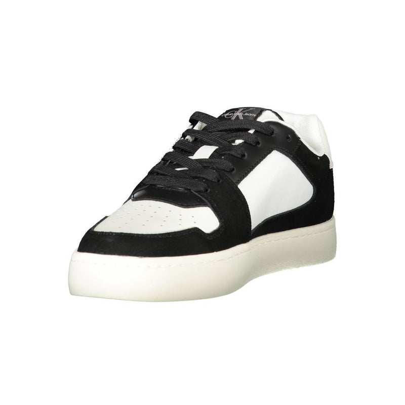 Calvin Klein White Polyester Sneaker