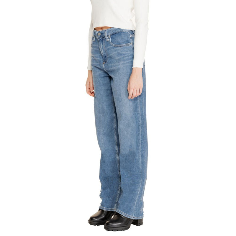 Calvin Klein Jeans Blue Cotton Jeans & Pant