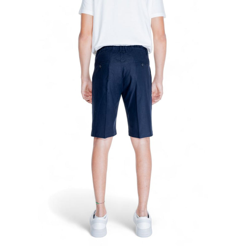 Antony Morato Blue Linen Short