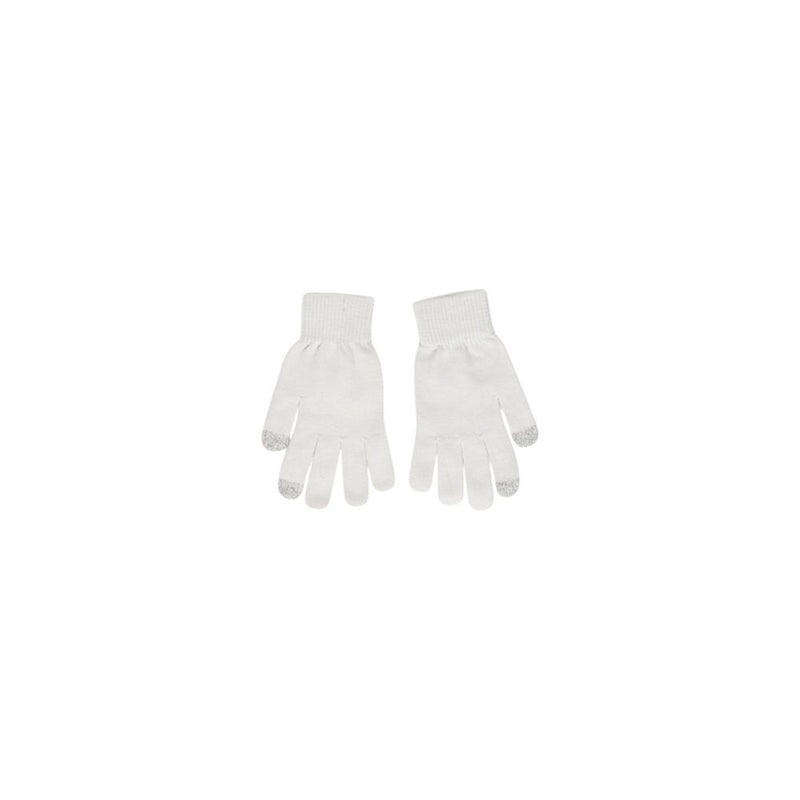 Pieces Beige Recycled Polyester Glove