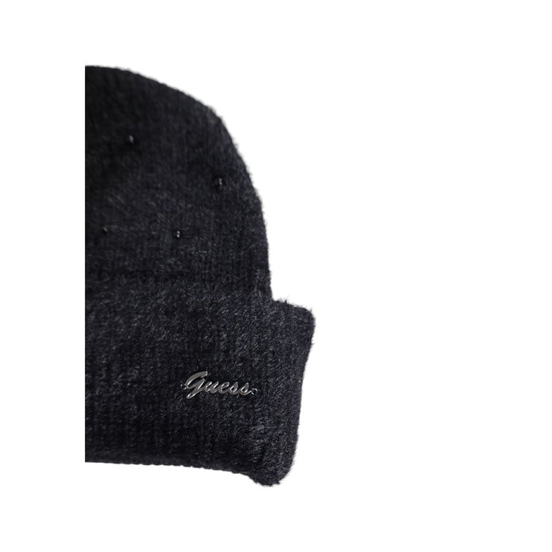 Guess Black Cotton Hat