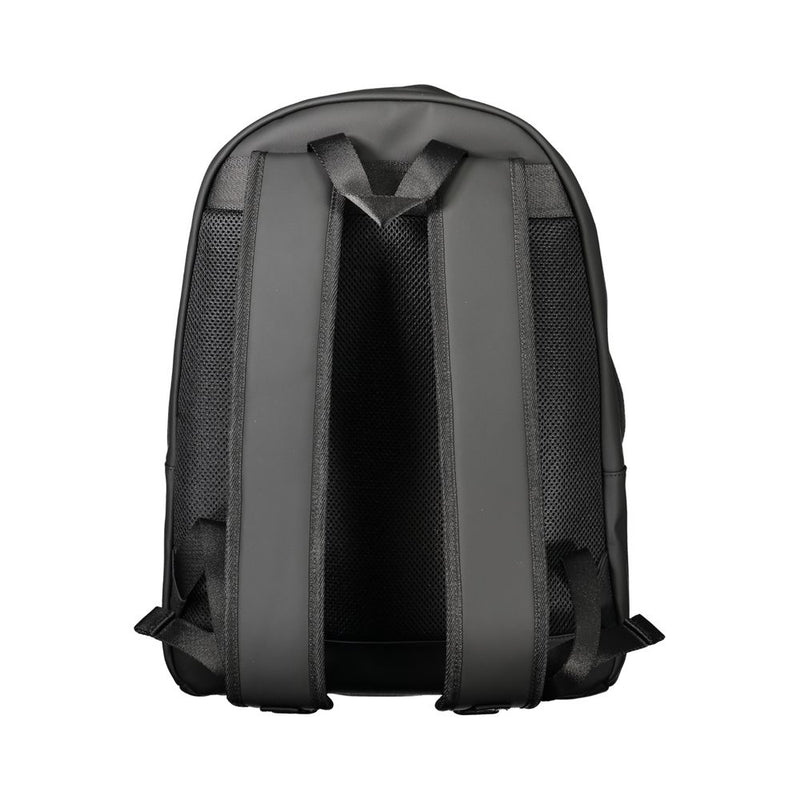 Tommy Hilfiger Black Polyethylene Backpack