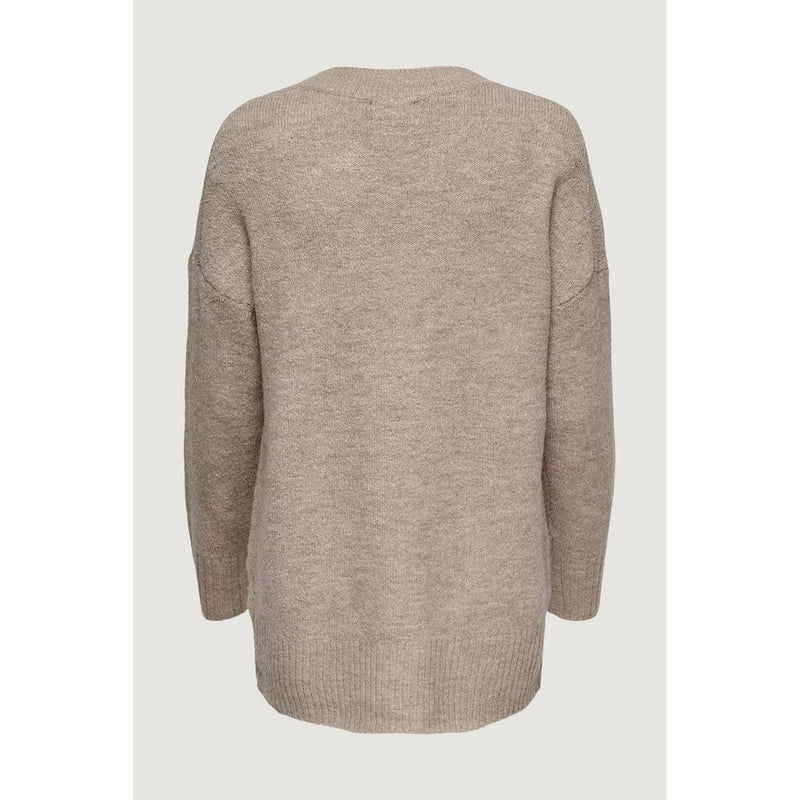 Only Beige Acrylic Sweater