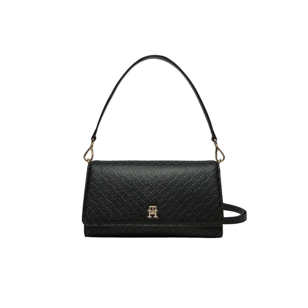 Tommy Hilfiger Black Polyethylene Handbag