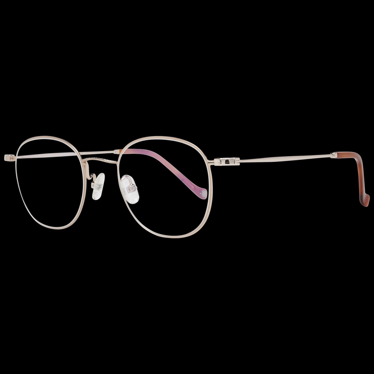 Gold Men Optical Frames - Divitiae Glamour