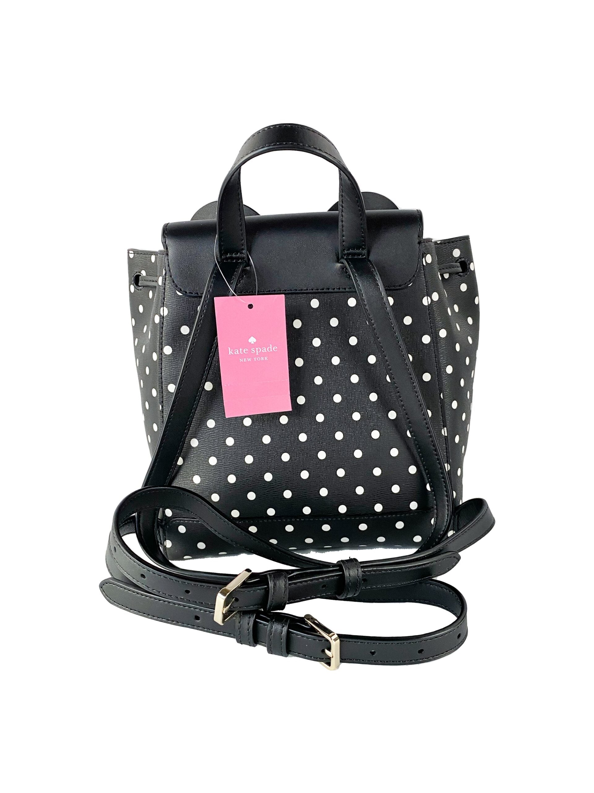Disney Minnie Mouse Medium Leather Backpack Bookbag Bag - Divitiae Glamour