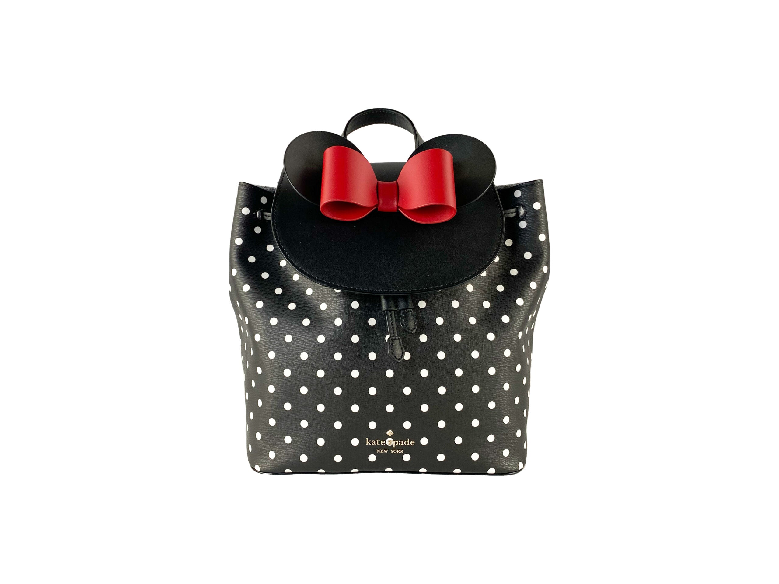 Disney Minnie Mouse Medium Leather Backpack Bookbag Bag - Divitiae Glamour
