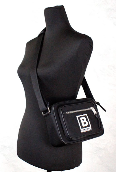 Paddy Small Black Nylon Logo Camera Belt Fanny Pack Bag - Divitiae Glamour