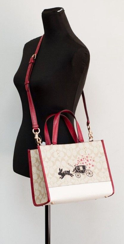 Dempsey Medium Lunar New Year Rabbit Signature Carryall Tote Bag - Divitiae Glamour