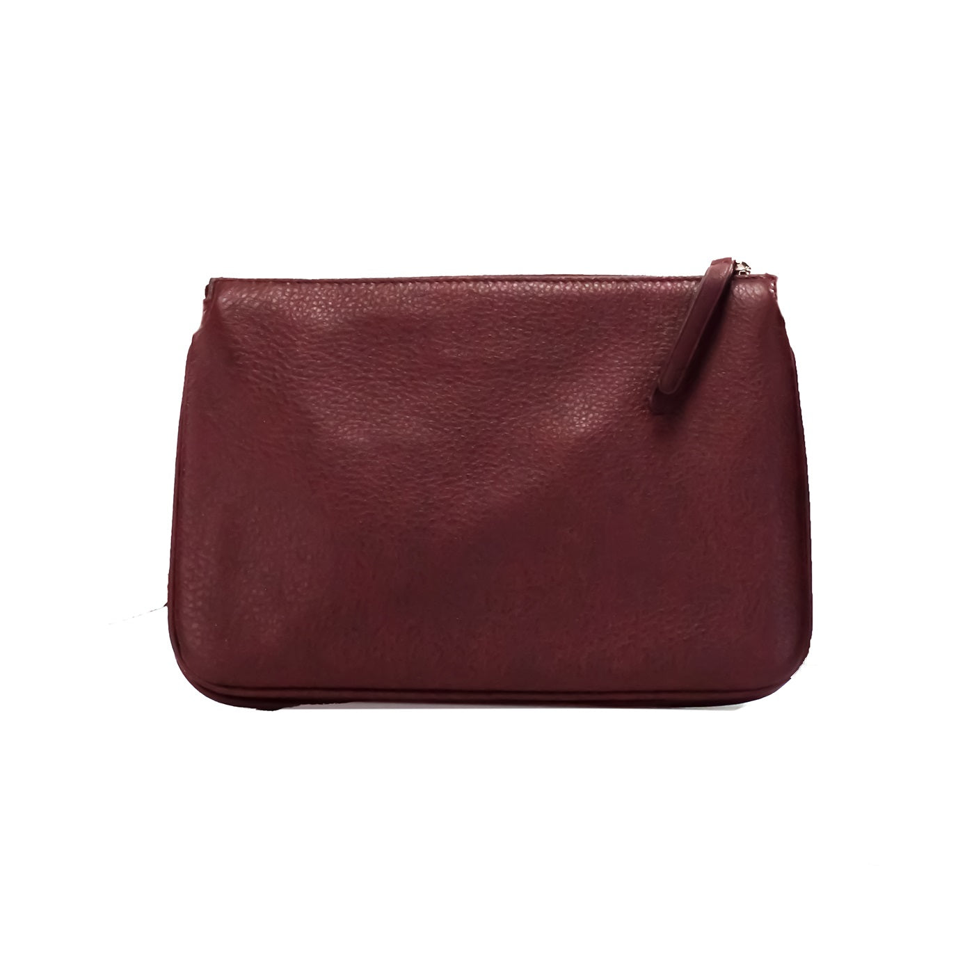 Jackson Cherrywood Leather Triple Gusset Crossbody Handbag Purse