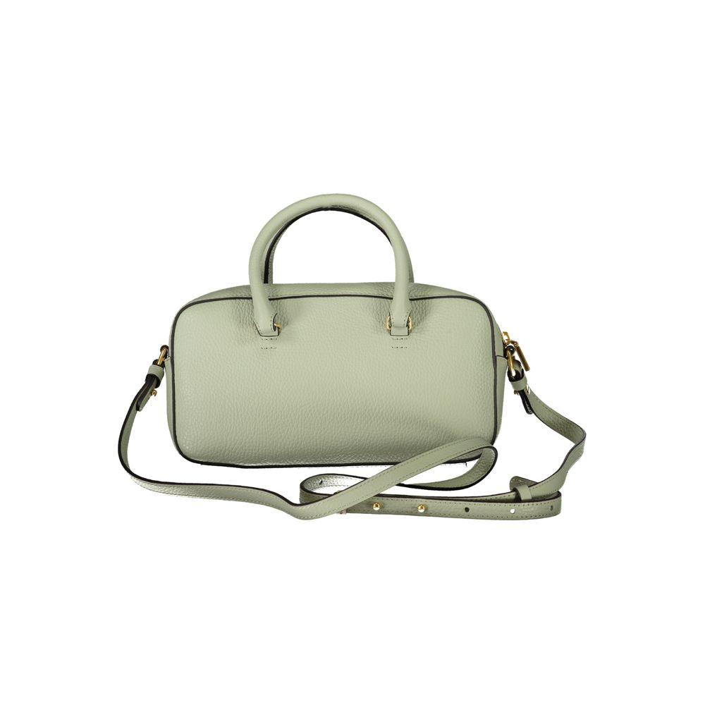 Green Leather Handbag - Divitiae Glamour