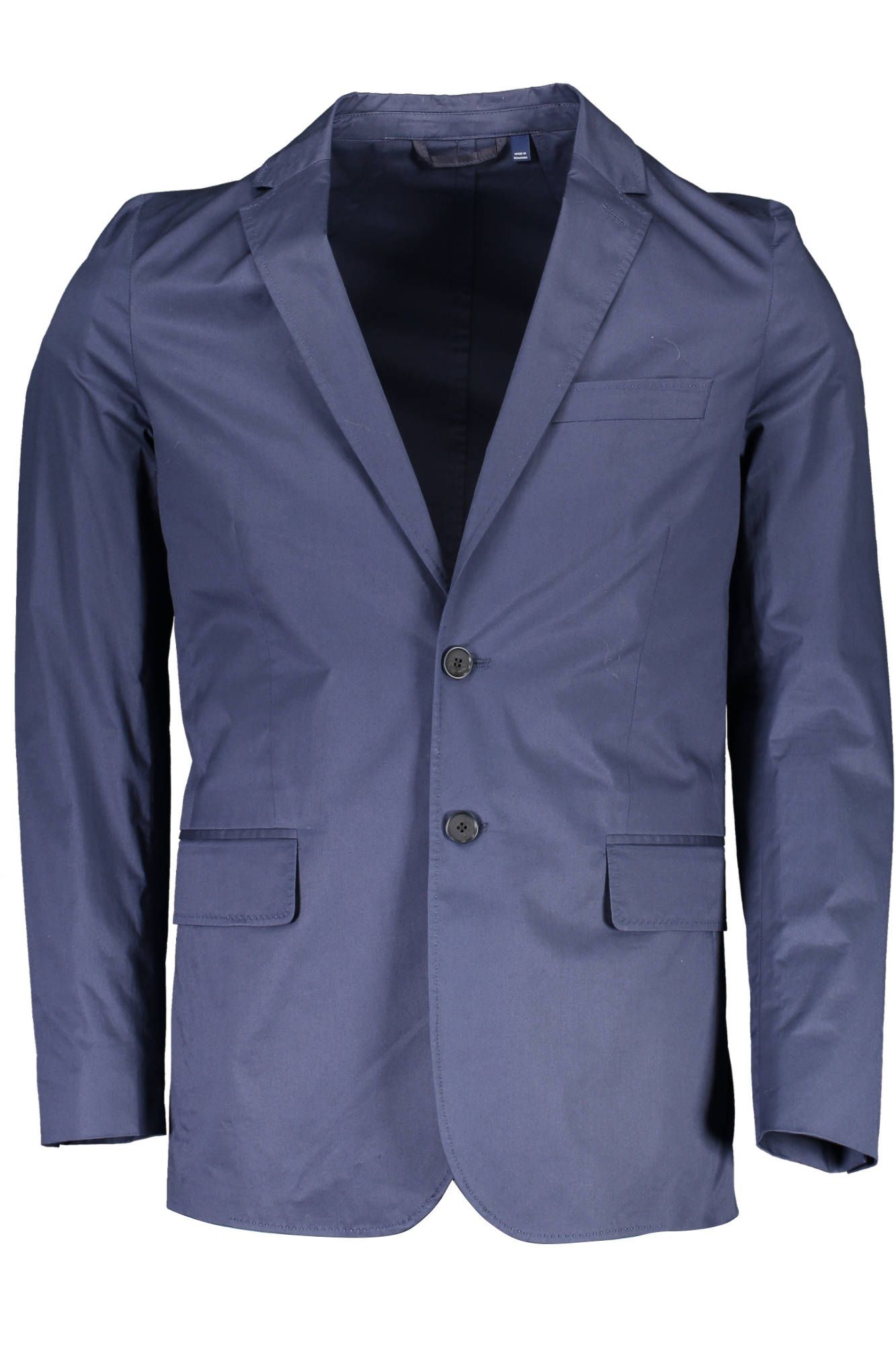 Elegant Cotton Blend Classic Jacket - Divitiae Glamour