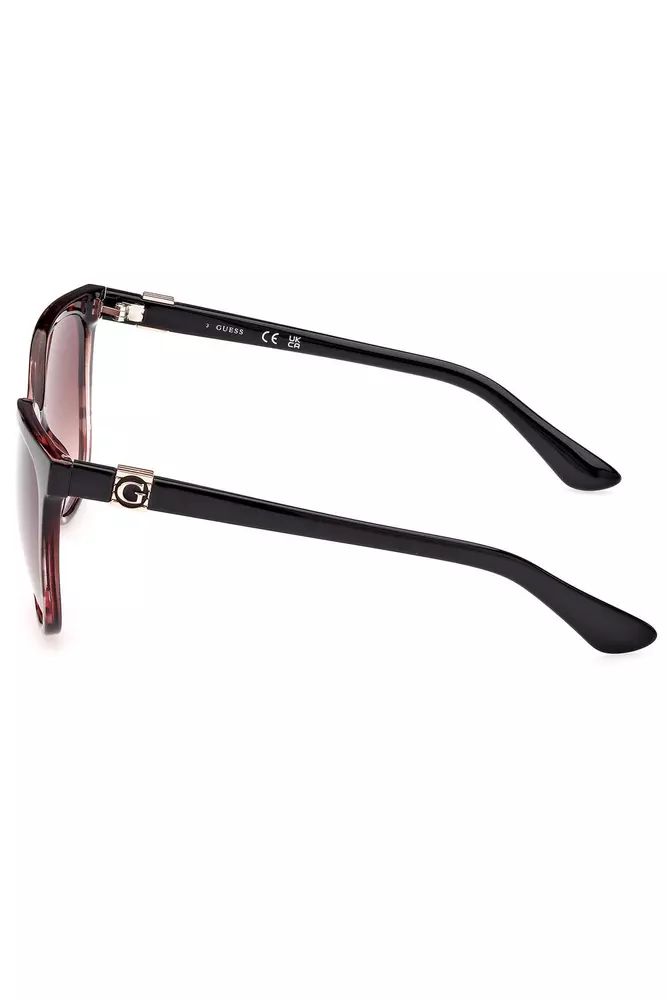 Chic Square Frame Sunglasses with Contrast Details