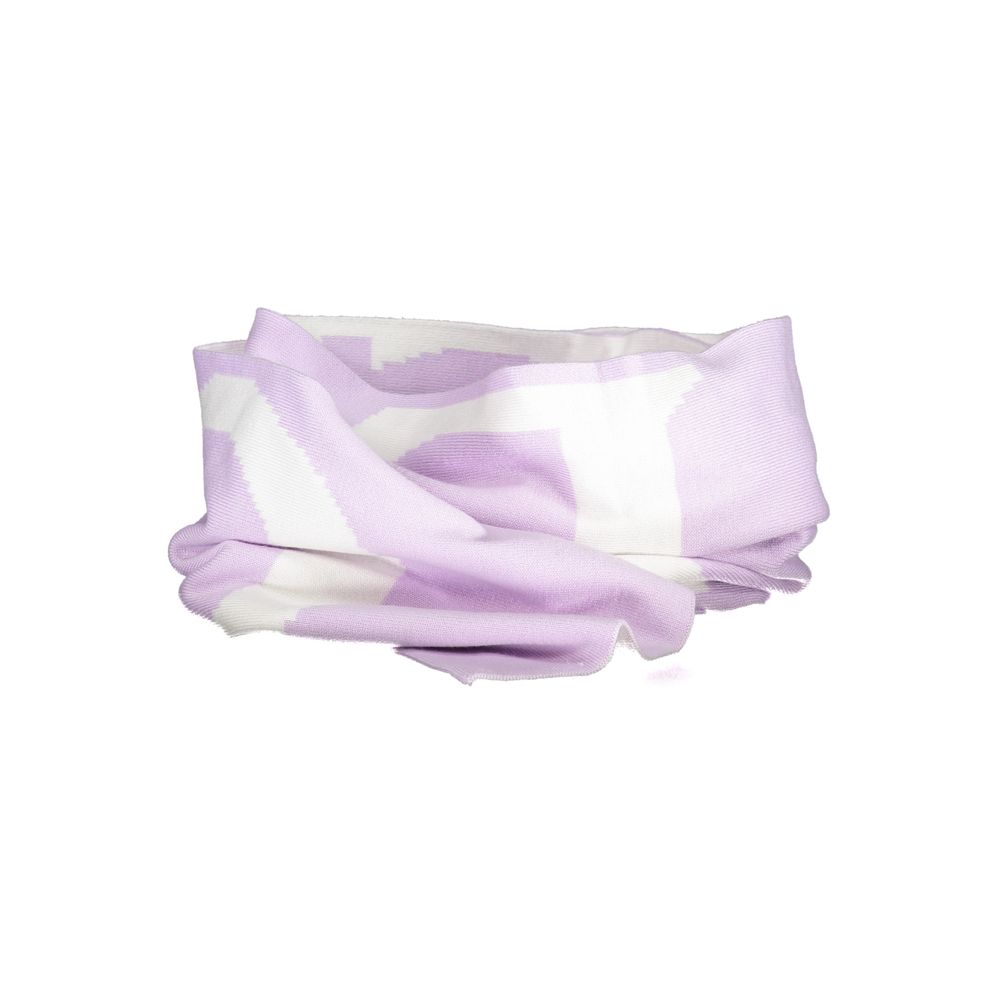 Purple Cotton Scarf
