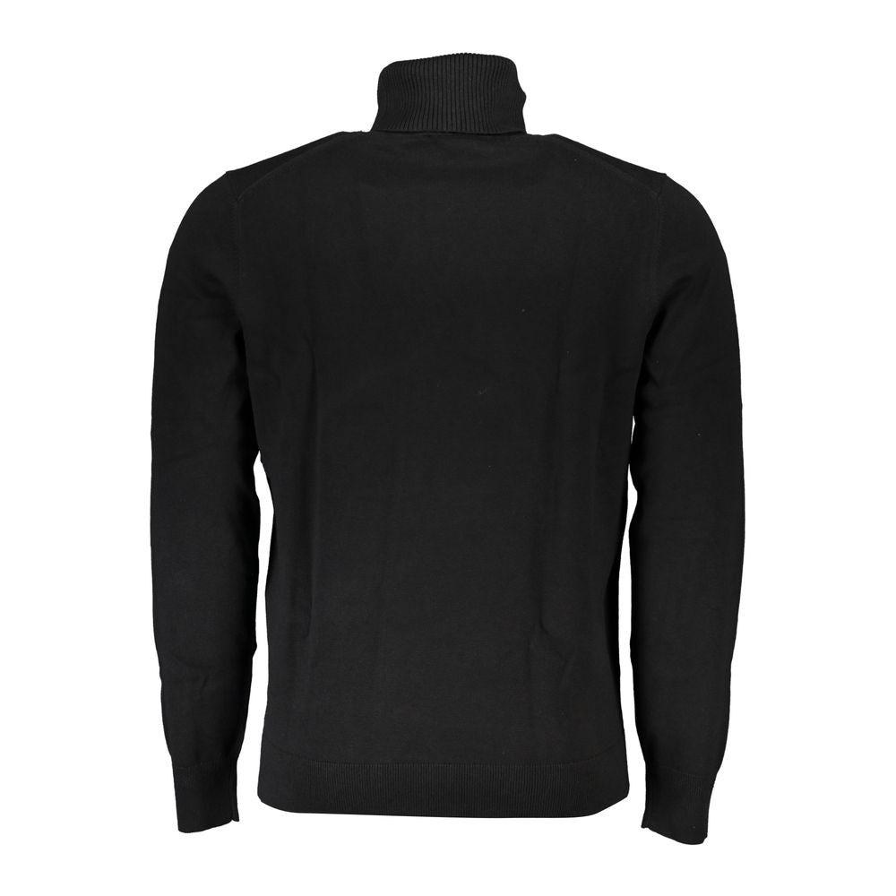 Elegant Cotton-Cashmere Turtleneck Sweater
