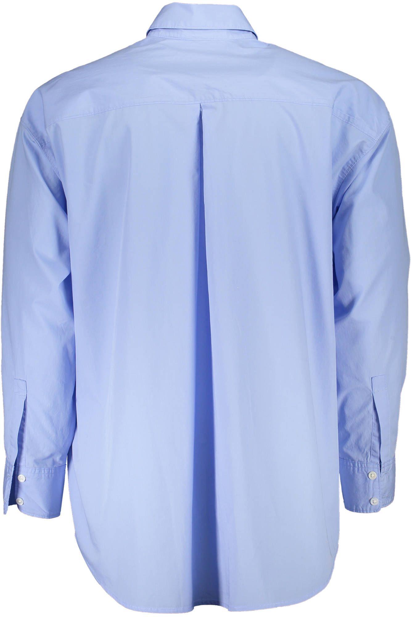 Elegant Light Blue Long-Sleeved Shirt - Divitiae Glamour