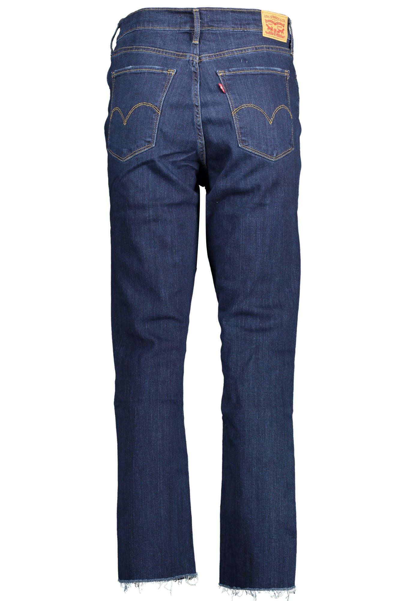 Chic Blue Denim Stretch Jeans - Divitiae Glamour