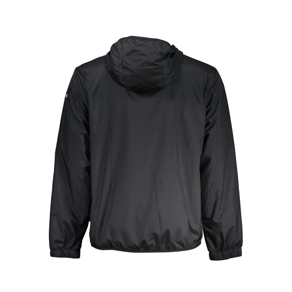 Sleek Waterproof Hooded Sports Jacket