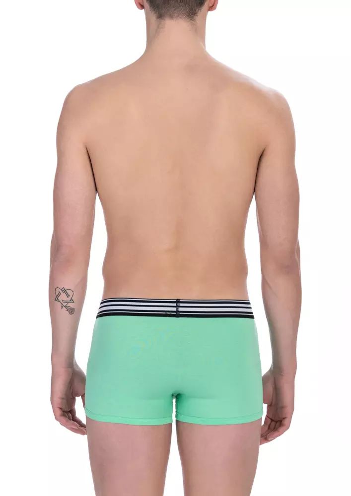 Emerald Comfort Cotton Stretch Trunks Twin Pack - Divitiae Glamour