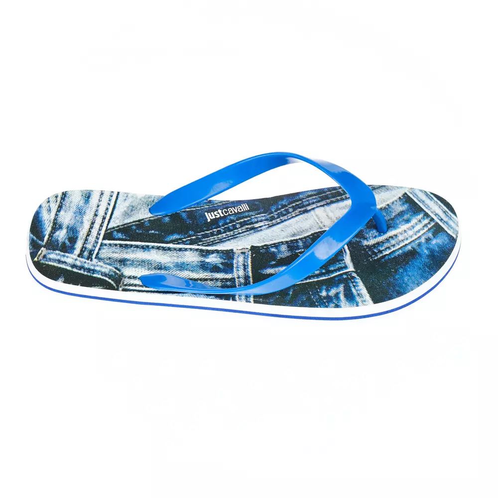 Trendy Light Blue Flip Flops for Men - Divitiae Glamour