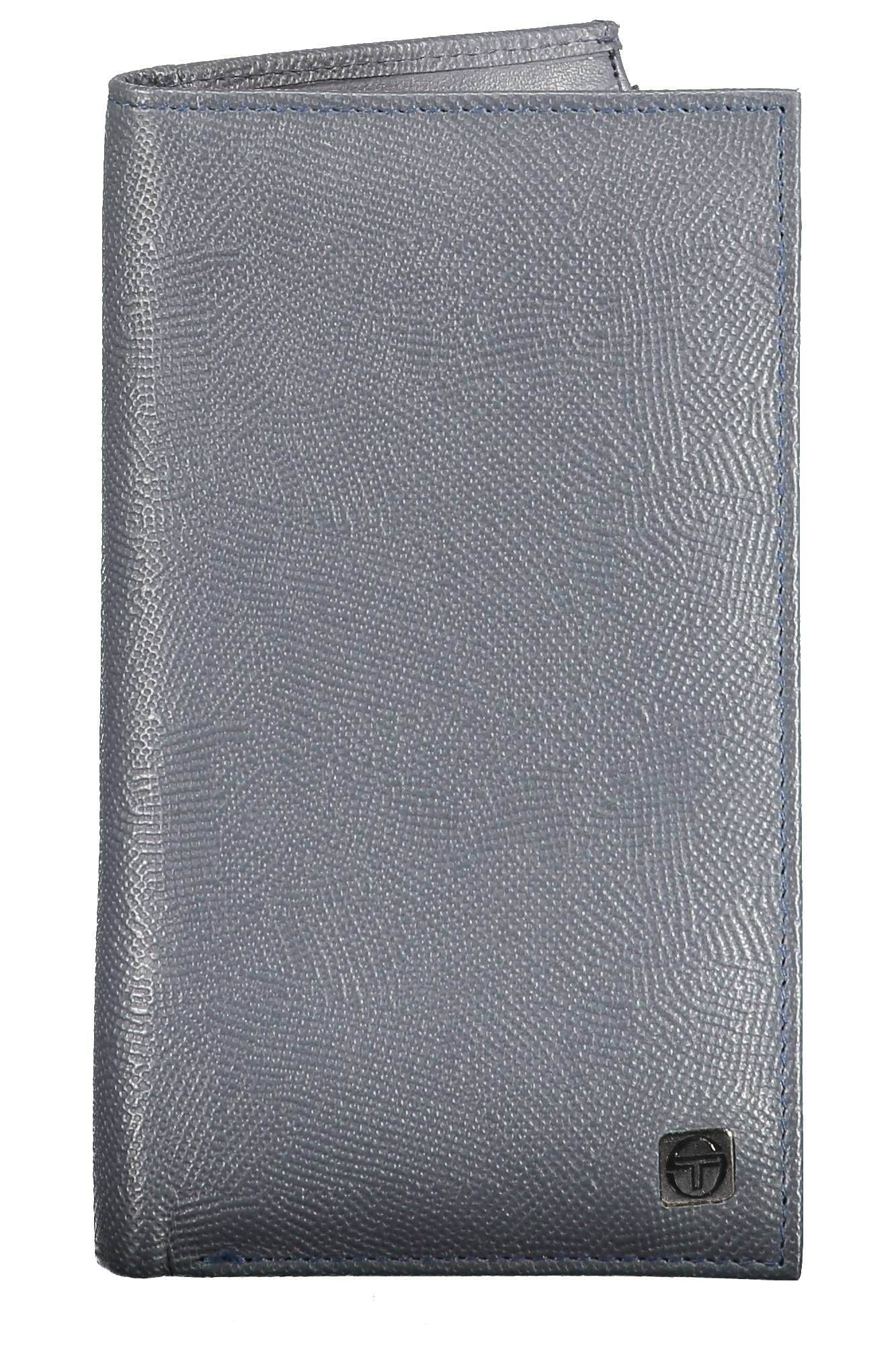 Sleek Double Compartment Leather Wallet
