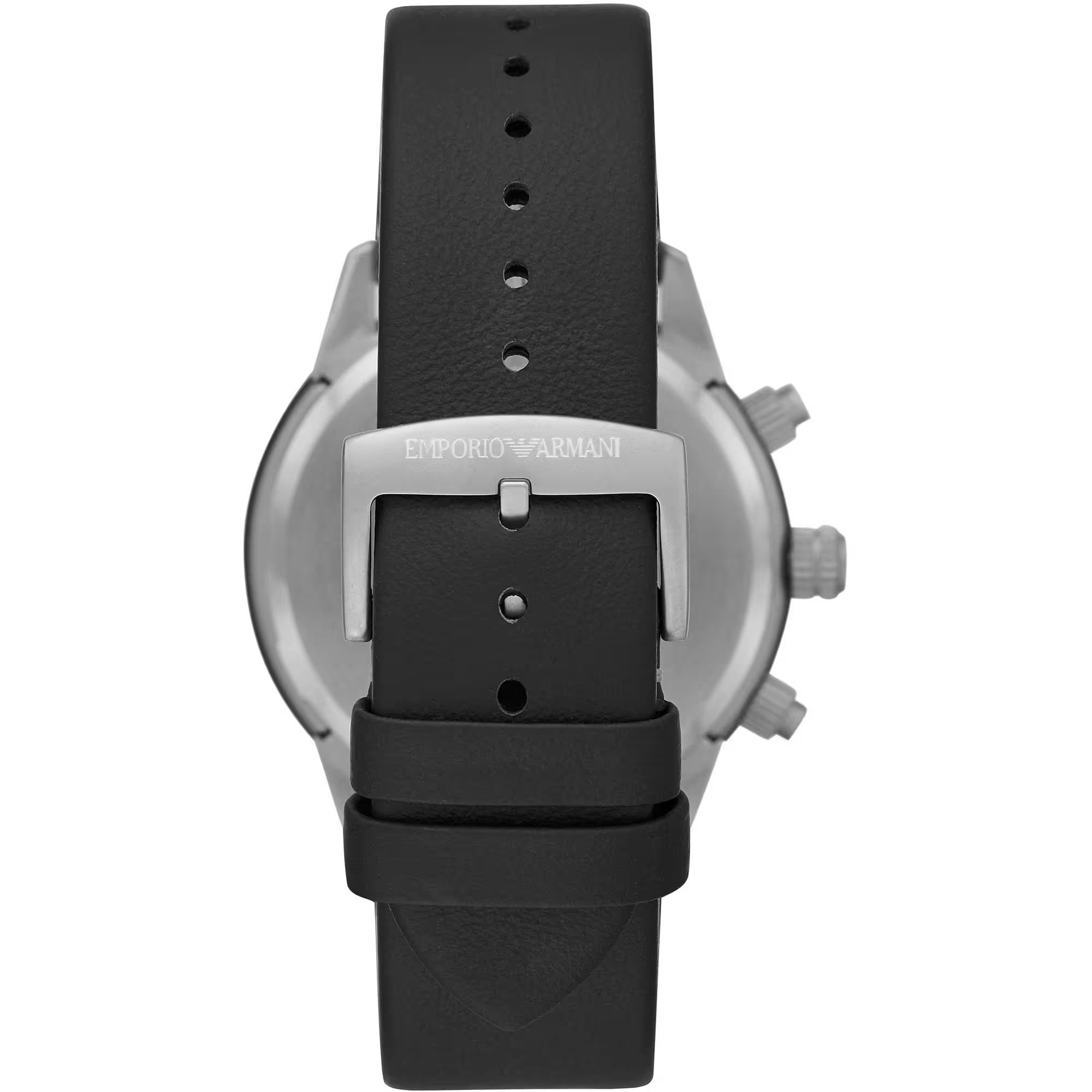Elegant Chronograph Leather Strap Watch - Divitiae Glamour