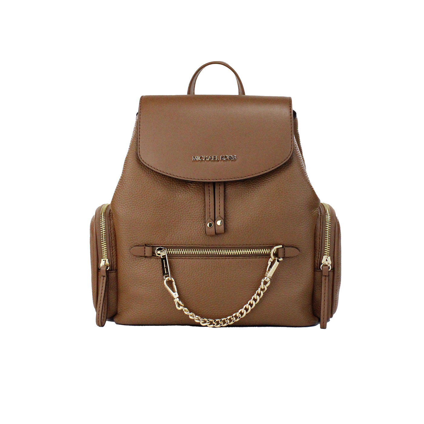 Jet Set Medium Luggage Leather Chain Shoulder Backpack Bag - Divitiae Glamour